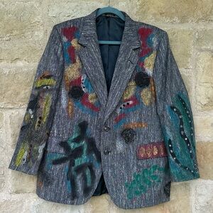 Artistic Multicolor Blazer